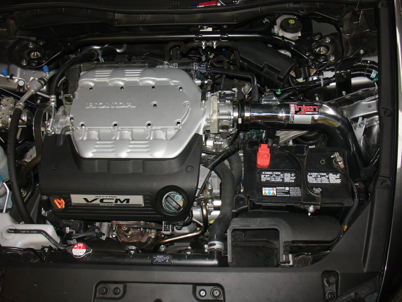 Injen 08-09 Accord Coupe 3.5L V6 Black Cold Air Intake - Mammoth Racing -