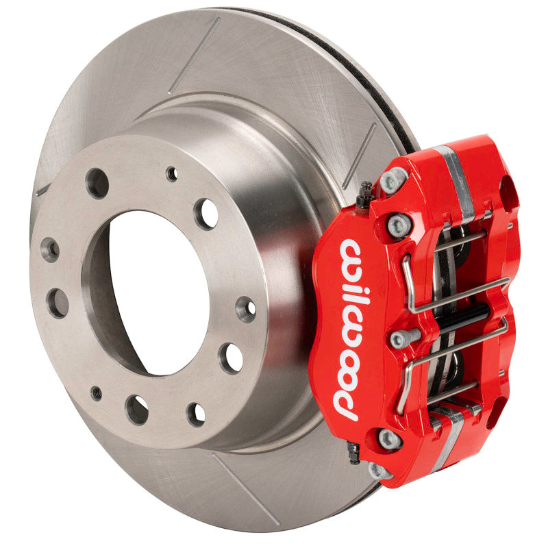 Wilwood 69-83 Porsche 911 Rear Dynapro Brake Kit 3in MT Slotted - Red - My Store