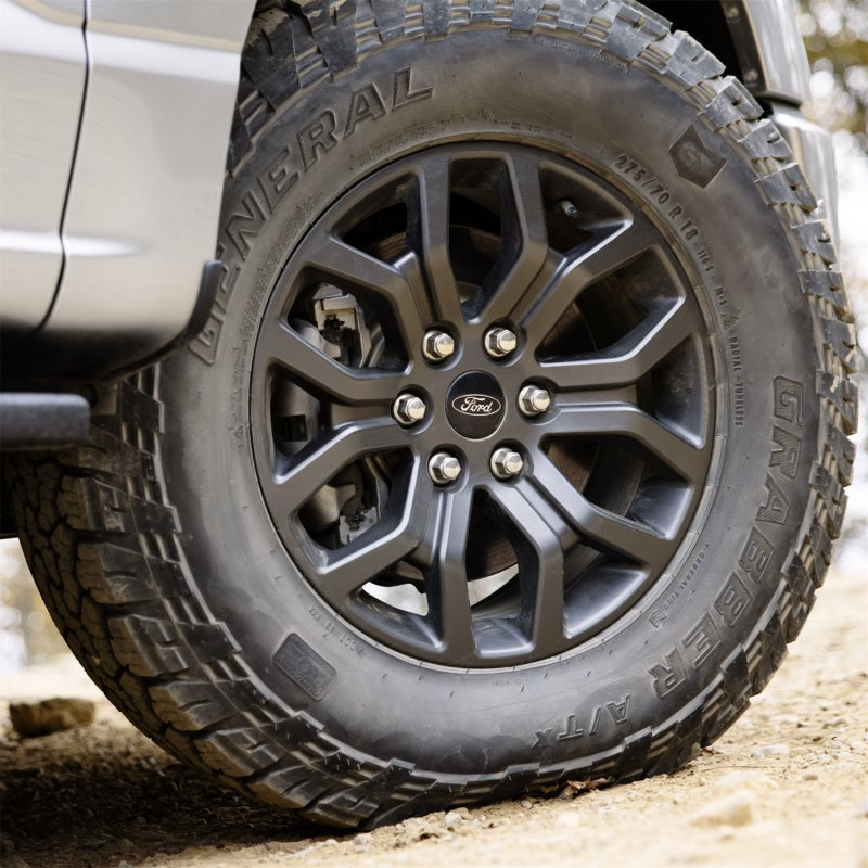 Ford Racing 15-22 F-150 18x7.5in Matte Gray Wheel Kit - Mammoth Racing -