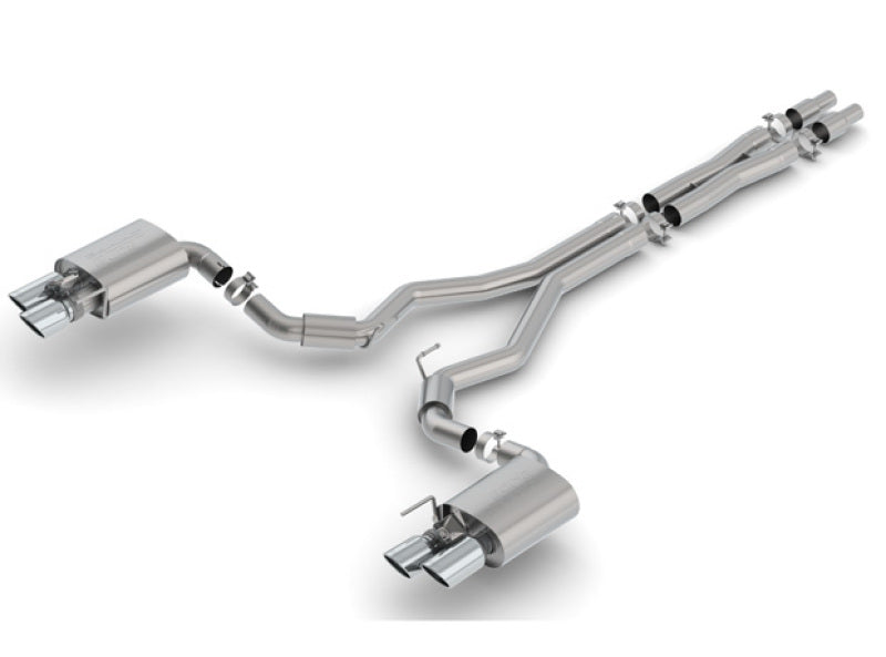 Borla 2018 Ford Mustang GT 5.0L AT/MT 3in S-Type Catback Exhaust w/ Valves - My Store
