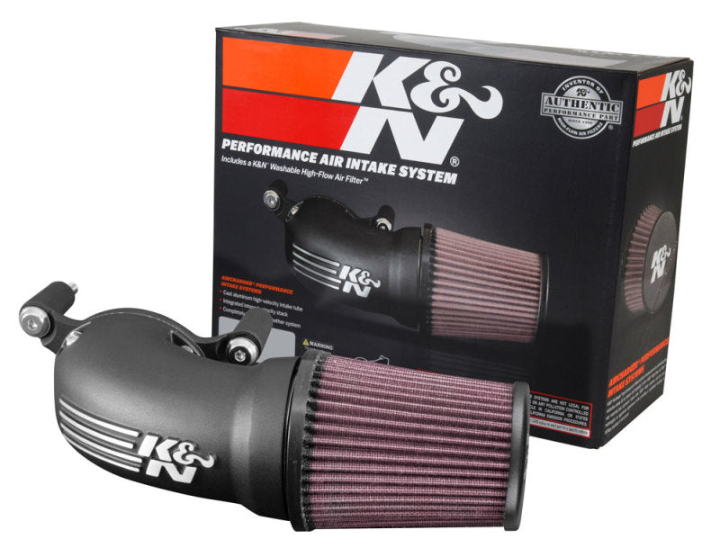 K&N 01-17 Harley Davidson Softail / Dyna FI Performance Air Intake System - Mammoth Racing -