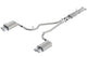 Borla 2020 Ford Explorer ST 3.0L V6 2.25in ATAK Exhaust - Chrome Tips - Mammoth Racing -