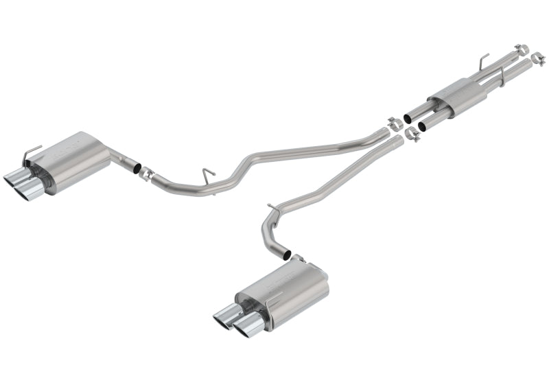 Borla 2020 Ford Explorer ST 3.0L V6 2.25in ATAK Exhaust - Chrome Tips - My Store