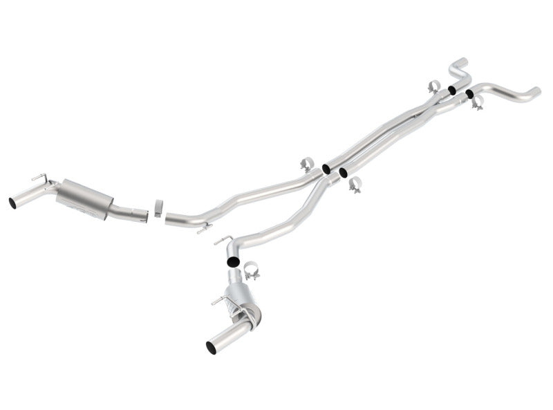 Borla 10-13 Chevy Camaro SS 6.2L V8 ATAK Catback Exhaust Incl. X Pipe works w/GFX Package - My Store