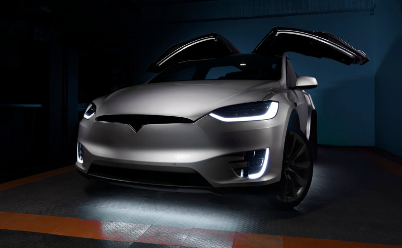ORACLE Lighting 16-21 Tesla Model X Dynamic ColorSHIFT Headlight & Fog Light DRL Upgrade Kit - Mammoth Racing -