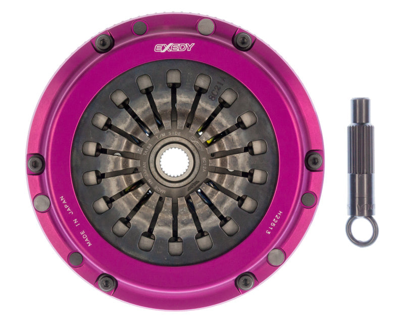 Exedy 2000-2009 Honda S2000 L4 Hyper Single Carbon-D Clutch Sprung Center Disc Pull Type Cover - Mammoth Racing -