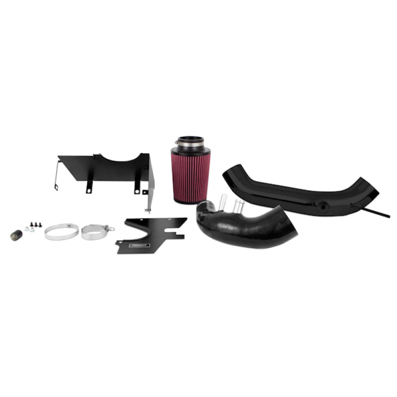 Mishimoto 2015 Ford Mustang Ecoboost Performance Intake - Wrinkle Black - Mammoth Racing -