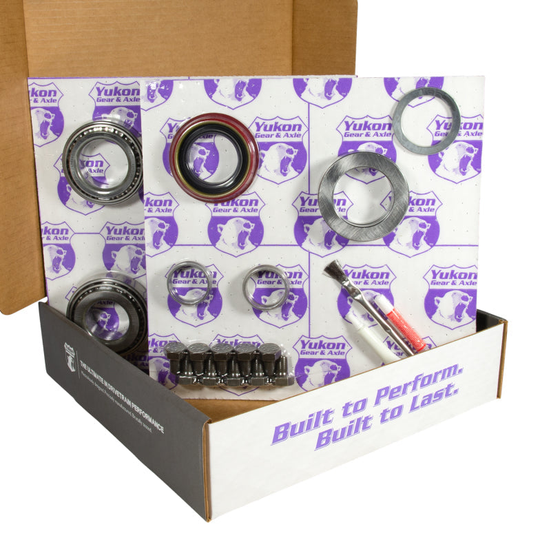 Yukon 8.8in Ford 4.11 Rear Ring & Pinion Install Kit 2.53in OD Axle Bearings and Seals - Mammoth Racing -