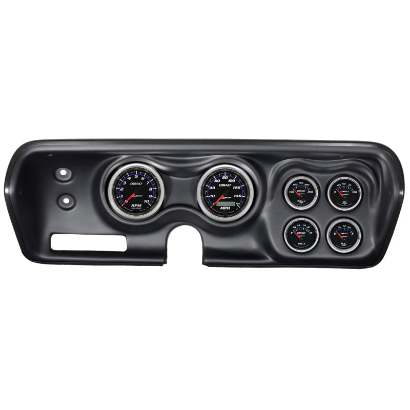 Autometer Cobalt 71-74 Charger/ Gtx/ Road Runner Dash Kit 6pc Tach/MPH/Fuel/Oil/WTMP/Volt - My Store