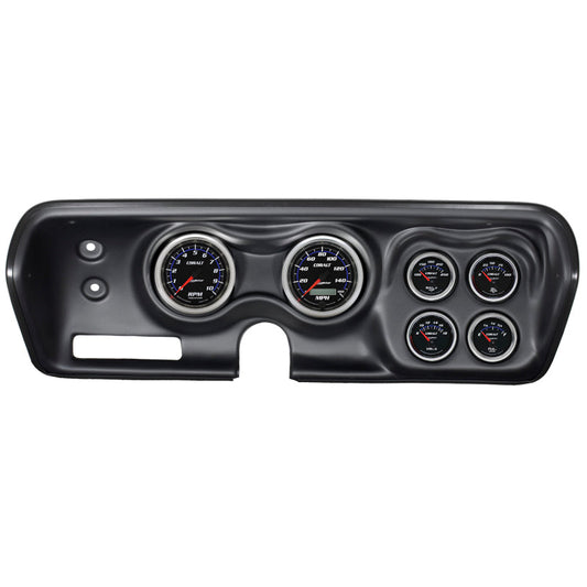 Autometer Cobalt 71-74 Charger/ Gtx/ Road Runner Dash Kit 6pc Tach/MPH/Fuel/Oil/WTMP/Volt - My Store