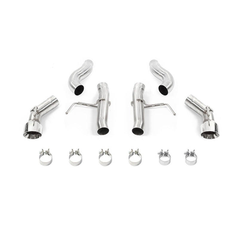 Mishimoto 2016+ Chevrolet Camaro 2.0T Dual-Tip Race Axle-Back Exhaust w/ Polished Tips - Mammoth Racing -
