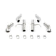 Mishimoto 2016+ Chevrolet Camaro 2.0T Dual-Tip Race Axle-Back Exhaust w/ Polished Tips - Mammoth Racing -
