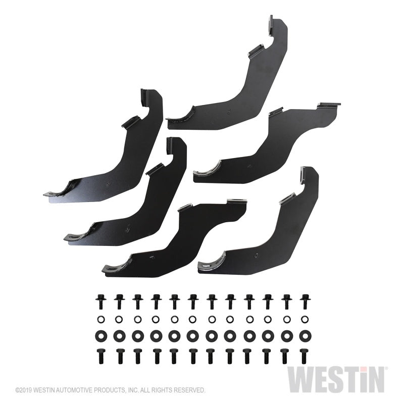 Westin 19-20 Ford Ranger SuperCrew E-Series 3 Nerf Step Bars - Black - Mammoth Racing -