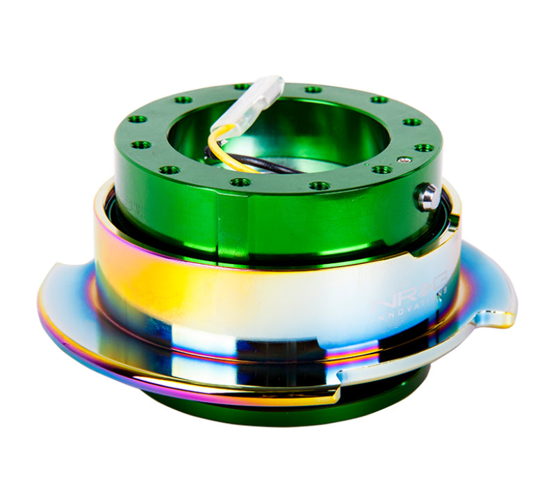 NRG Quick Release Gen 2.5 - Green Body / Neochrome Ring - My Store