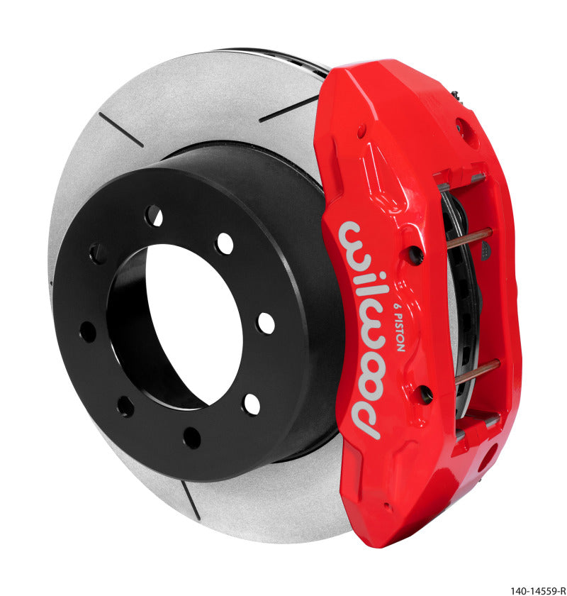 Wilwood Tx6r Rear Kit 15.50in Red 13-17 Ford F-250/f-350 - 4WD - My Store