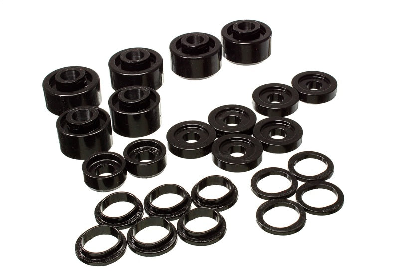 Energy Suspension 2005-07 Ford F-250/F-350 SD 2/4WD Reg Cab Body Mount Set - Black - My Store