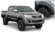 Bushwacker 11-13 Toyota Hilux Pocket Style Flares 4pc 59.8in Bed - Black - My Store