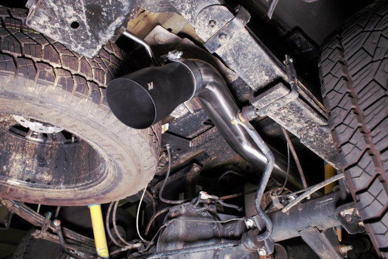 Mishimoto Nissan Titan XD Filter Back Exhaust - Polished - Mammoth Racing -