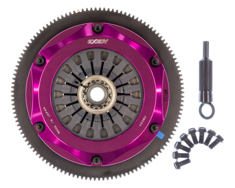 Exedy 2002-2005 Subaru Impreza WRX H4 Hyper Triple Cerametallic Clutch Rigid Disc Pull Type Cover - Mammoth Racing -