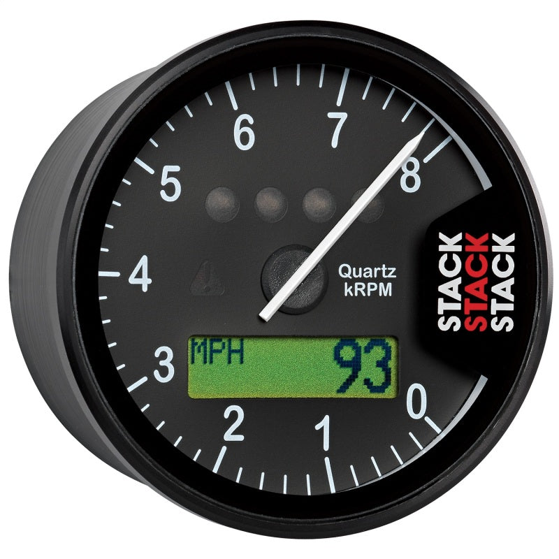 Autometer Stack Display Tachometer 0-8k RPM - Black - My Store