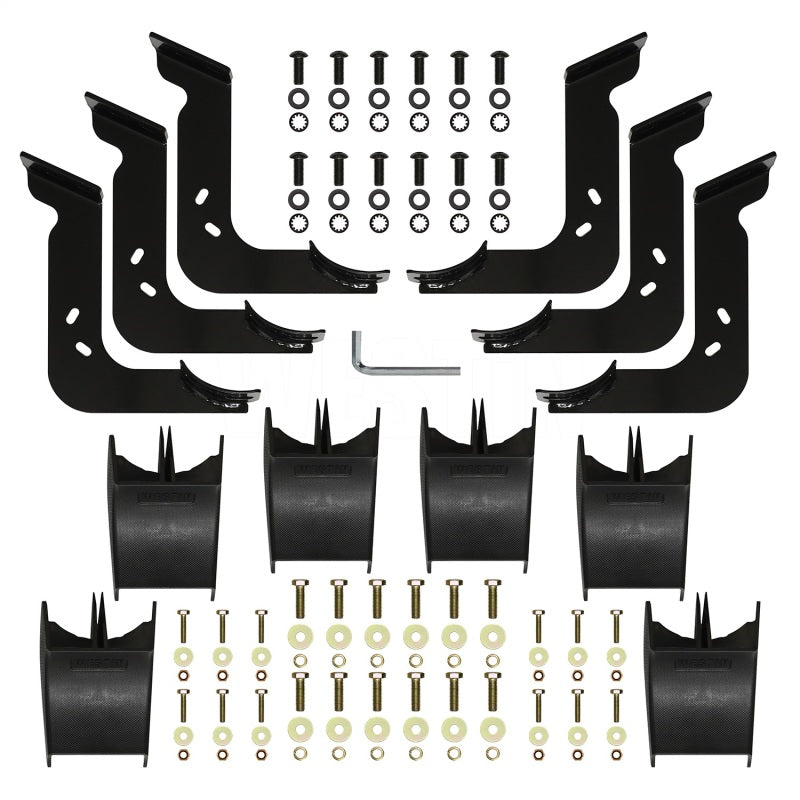 Westin 2022 Toyota Tundra CrewMax PRO TRAXX 4 Oval Nerf Step Bars - Black - Mammoth Racing -