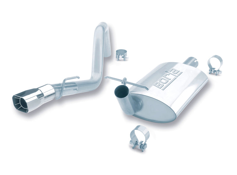 Borla 91-95 Jeep Wrangler YJ 4.0L 6cyl 4WD 2Dr SS Single Rigth Rear Exit Cat-Back Exhaust - My Store