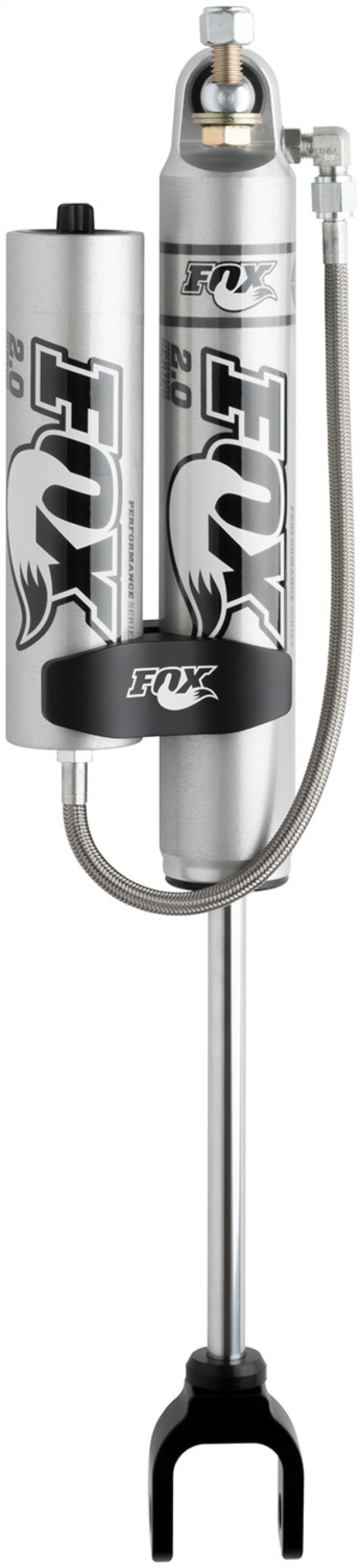 Fox 11+ Chevy HD 2.0 Performance Series 5.9in. Smooth Body Remote Res. Front Shock / 0-1in. Lift - My Store