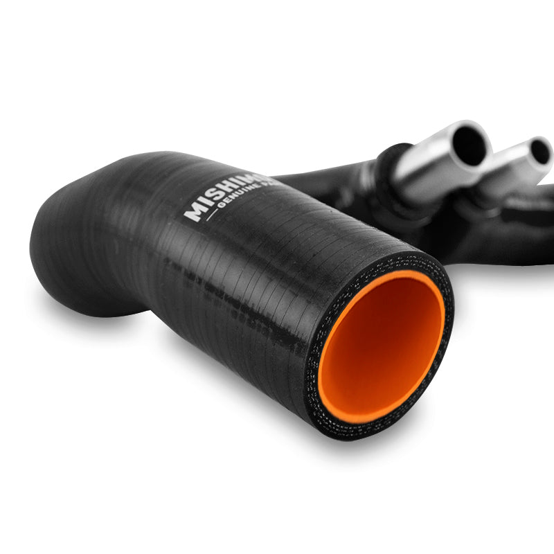 Mishimoto 2018+ Jeep Wrangler JL / Gladiator JT 3.6L AT Black Silicone Radiator Coolant Hose Kit - Mammoth Racing -