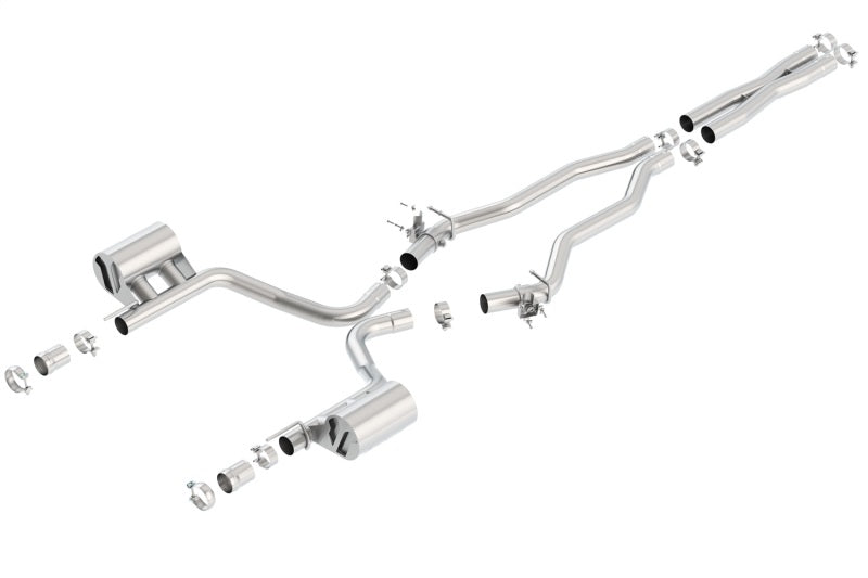 Borla 2015 Dodge Challenger SRT/392 Hemi 6.4L V8 ATAK Catback Exhaust w/ Valves Factory Bezel - My Store