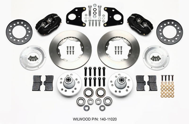 Wilwood Forged Dynalite Front Kit 11.00in 62-72 CDP B & E Body-Drum - Mammoth Racing -