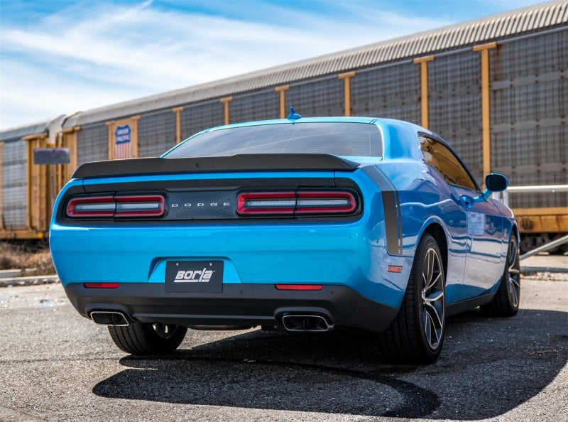 Borla 2015 Dodge Challenger SRT/392 Hemi 6.4L V8 ATAK Catback Exhaust w/ Valves Factory Bezel - My Store