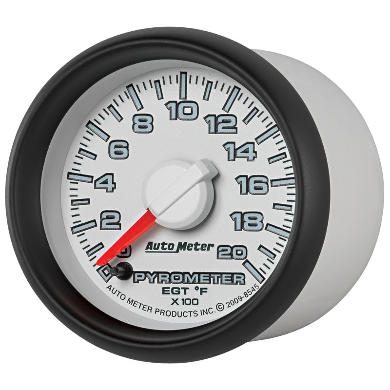 Autometer Factory Match 52.4mm Advanced Digital Stepper Motor 0-2000 Deg F Pyrometer - My Store