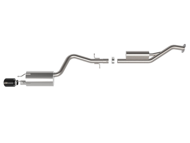 aFe Lexus IS300 01-05 L6-3.0L Takeda Cat-Back Exhaust System- Black Tip - Mammoth Racing -