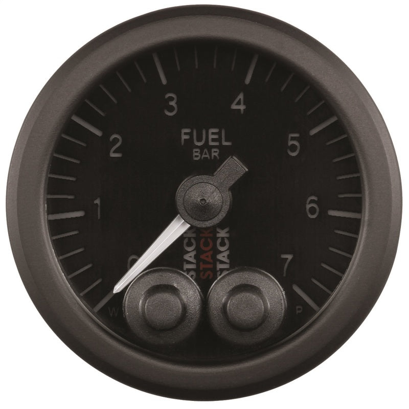 Autometer Stack 52mm 0-7 Bar M10 Male Pro-Control Fuel Pressure Gauge - Black - My Store