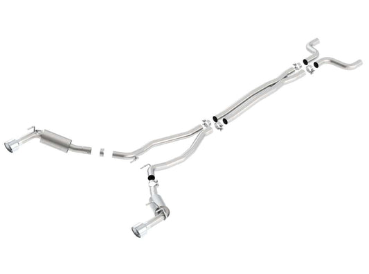 Borla 14-15 Chevy Camaro SS 6.2L V8 Single Split Rear Exit ATAK Catback Exhaust