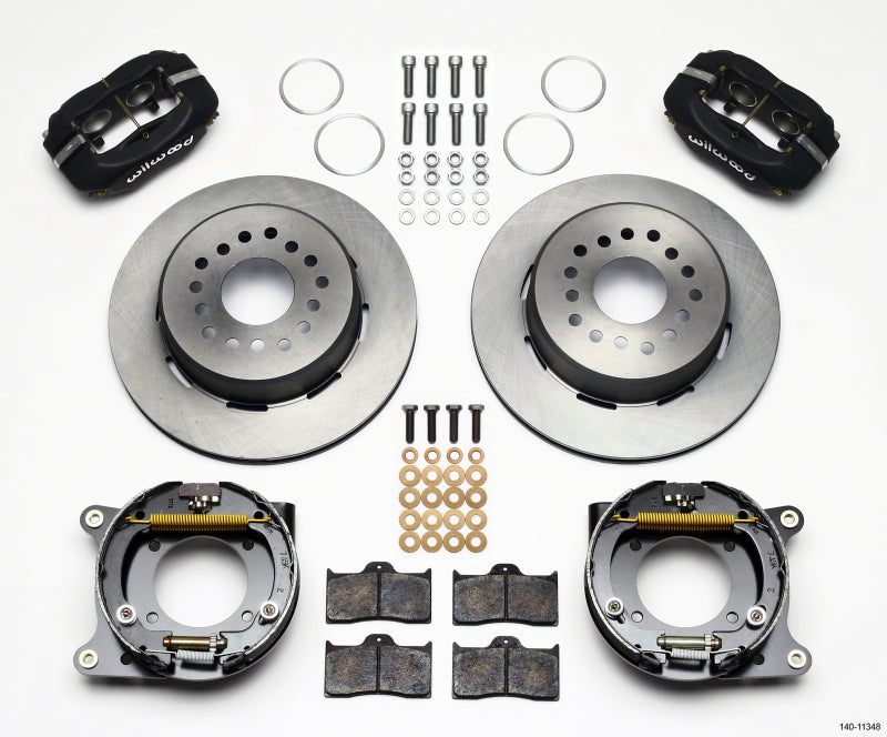 Wilwood Forged Dynalite P/S Park Brake Kit 55-57 Chevy 2.34in Offset - Mammoth Racing -