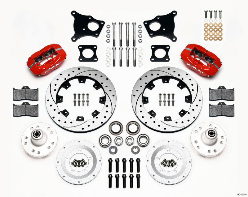 Wilwood Forged Dynalite Front Kit 12.19in AMC 71-76 OE Disc w/o Bendix Brakes - My Store