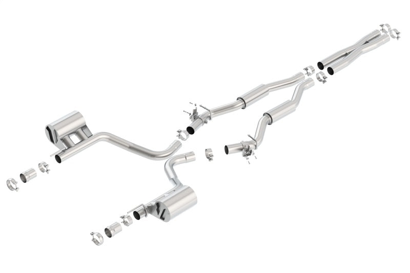 Borla 2015 Dodge Challenger SRT/392 Hemi 6.4L V8 S-TYPE Catback Exhaust w/ Valves Factory Bezel - My Store