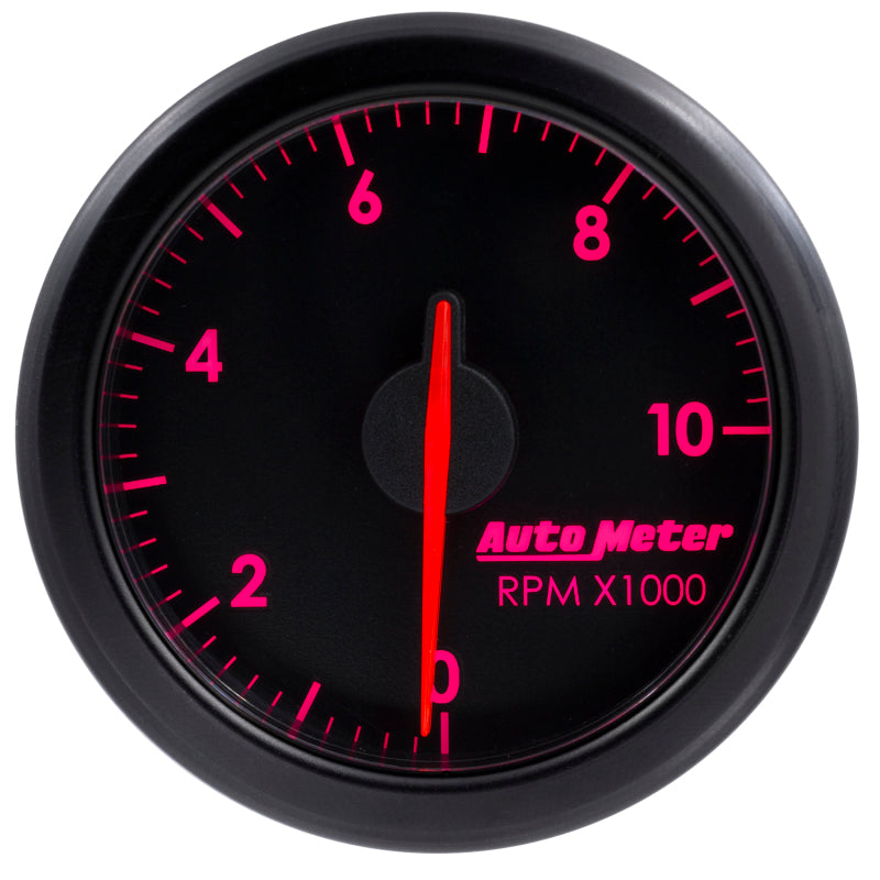 Autometer Airdrive 2-1/6in Tachometer Gauge 0-10k RMP - Black - My Store