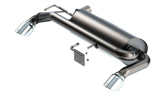 Borla 21-22 Ford Bronco 2.7L V6 4WD S-Type Axle Back Exhaust w/ Bright Chrome Tips - Mammoth Racing -