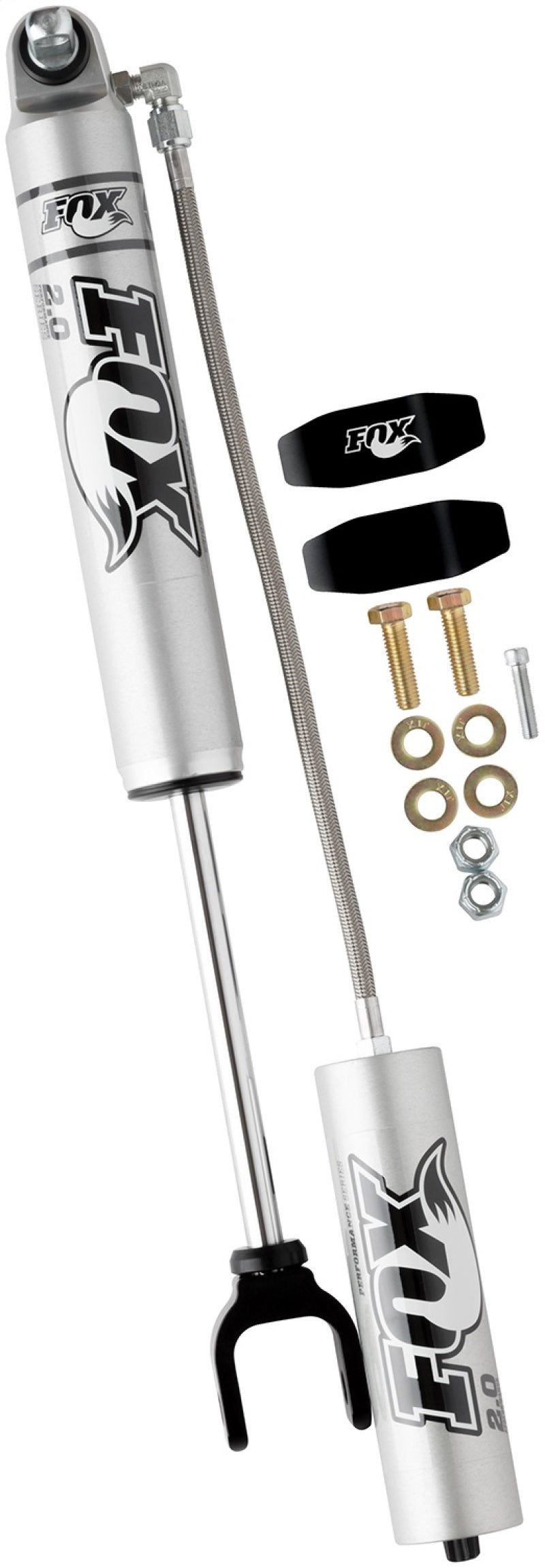 Fox 11+ Chevy HD 2.0 Performance Series 7.9in. Smooth Body Remote Res. Front Shock / 4-6in. Lift - My Store