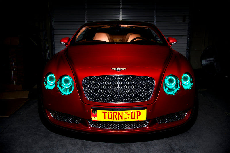 Oracle Bentley Continental GT 04-09 Halo Kit - ColorSHIFT w/ Simple Controller - Mammoth Racing -