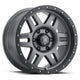 Icon Six Speed 17x8.5 6x5.5 25mm Offset 5.75in BS 108.1mm Bore Titanium Wheel - Mammoth Racing -