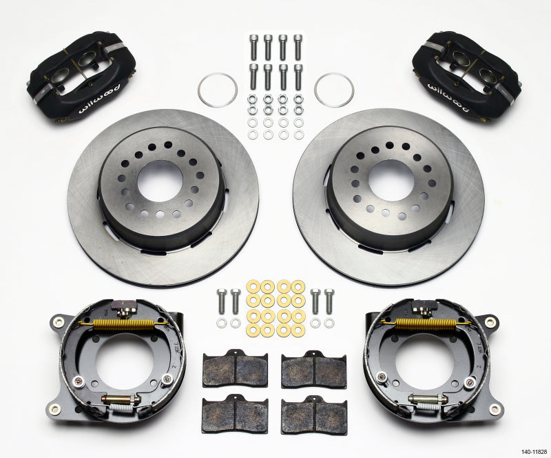 Wilwood Forged Dynalite P/S Park Brake Kit Impala 59-64 / Corvette 57-62 - Mammoth Racing -