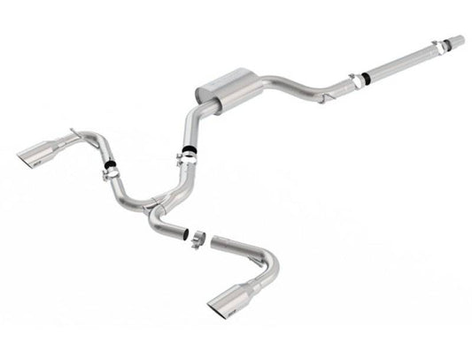 Borla 15-17 Volkswagen GTI (MK7) 2.0T AT/MT SS S-Type Catback Exhaust w/Stainless Brushed Tips - Mammoth Racing -