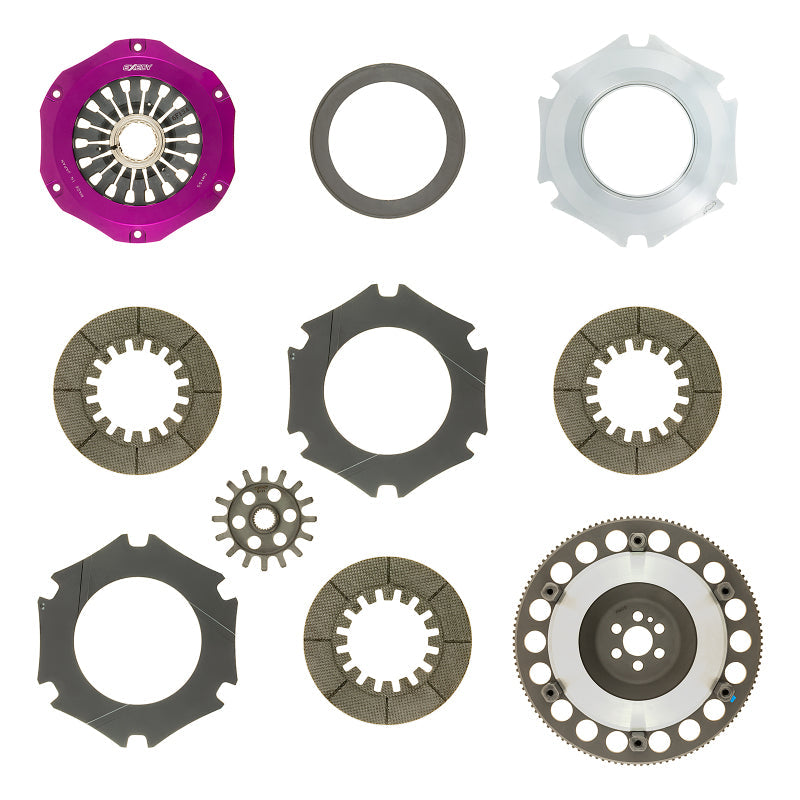 Exedy 1999-2002 Nissan Skyline GTR L6 Hyper Triple Carbon-R Clutch Rigid Disc Pull Type - Mammoth Racing -