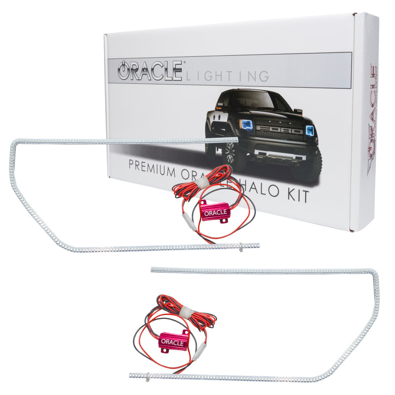 Oracle Ford F-150/Raptor 09-14 LED Perimeter Halo Kit - White - Mammoth Racing -