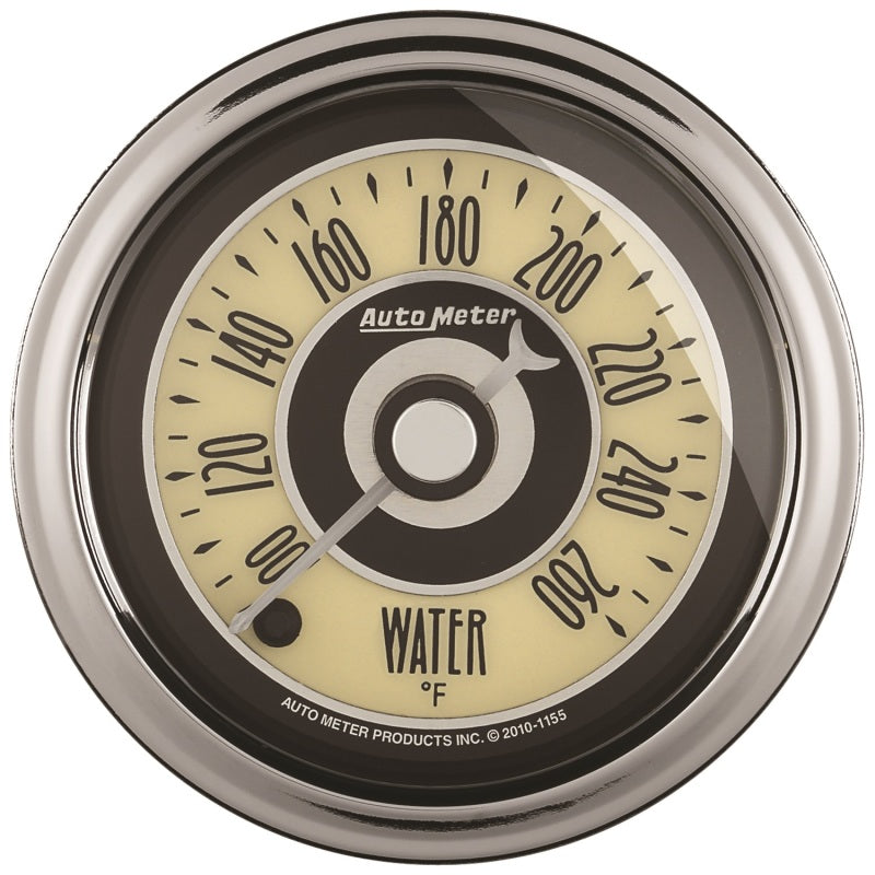 Autometer Cruiser Ad 2-1/16in Full Sweep Electric 100-260 Deg F Water Temperture Gauge - My Store