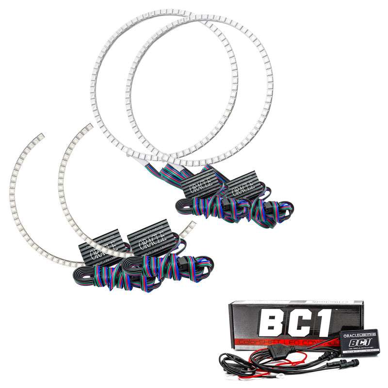 Oracle Toyota Tundra 14-17 Dual Halo Kit - ColorSHIFT w/ BC1 Controller - Mammoth Racing -