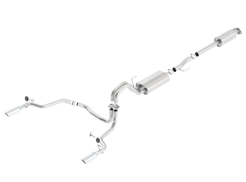 Borla 15-16 Ford F-150 3.5L EcoBoost Ext. Cab Std. Bed Catback Exhaust S-Type Single Split Rear Exit - My Store